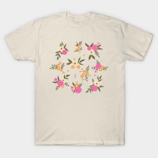 Floral bouquet - Green T-Shirt